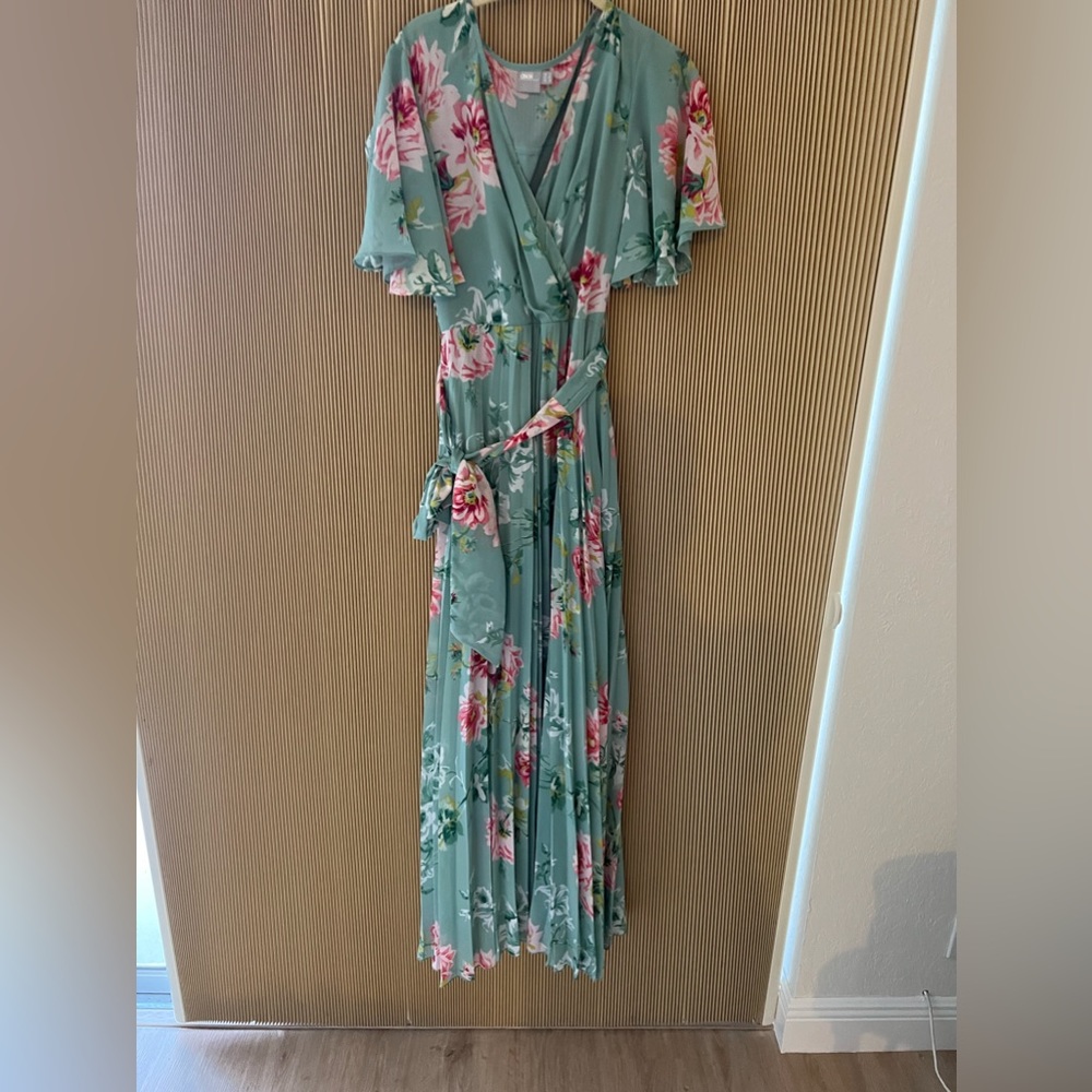 ASOS, floral gown